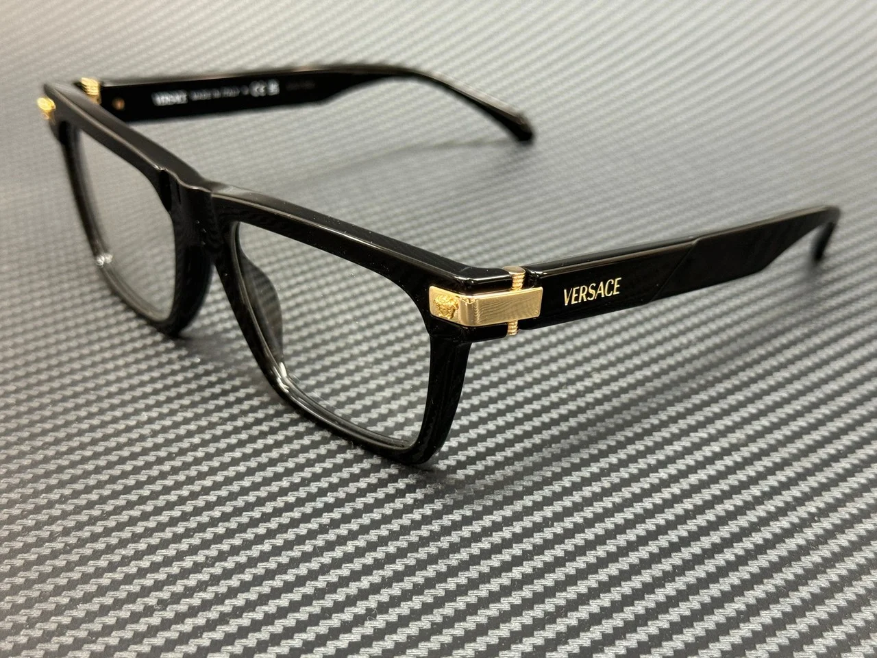 New Tom Ford Men Geometric Eyeglasses FT5313 052 Dark Havana 55mm 3