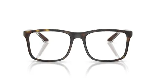 Ray Ban Eyeglasses RB 8908 8061 Transparent Grey Carbon Fiber Frame 55-18-145