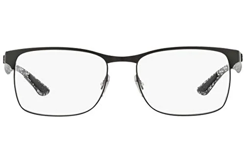 RAY BAN RX8416 2503 Black Square 55 mm Unisex Eyeglasses 2