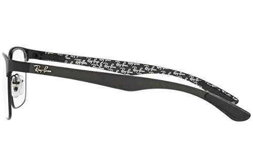RAY BAN RX8416 2503 Black Square 55 mm Unisex Eyeglasses 3