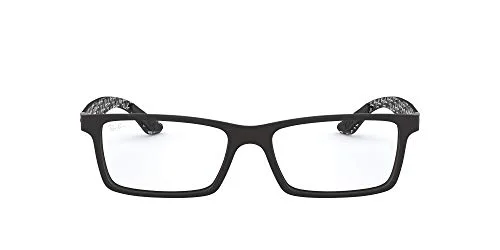RAY BAN RX8901 5263 Gloss Black Rectangle Men 1